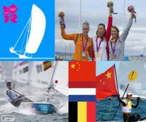 puzzel Zeilen vrouwen laser Londen 2012
