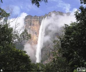 puzzel Ángelwaterval, Venezuela