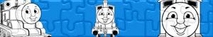 Puzzles de Thomas de stoomlocomotief