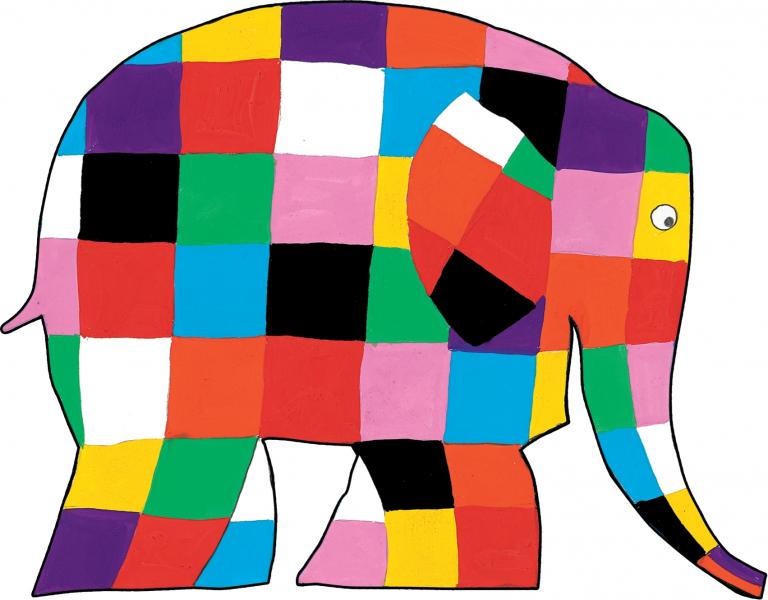 Elmer puzzel puzzle