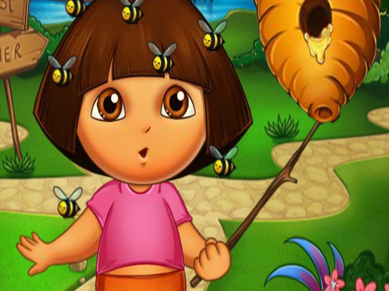 Dora-puzzel 20 stukjes  puzzle