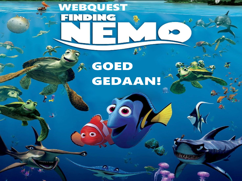 Webquest Finding Nemo puzzle