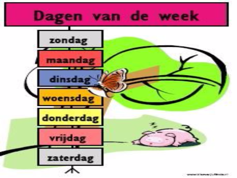 Dagen van de week puzzle