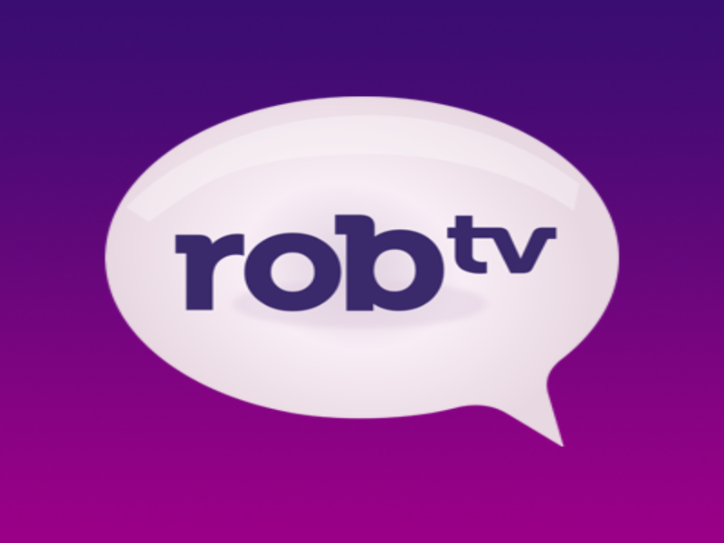 Logo ROBtv puzzle